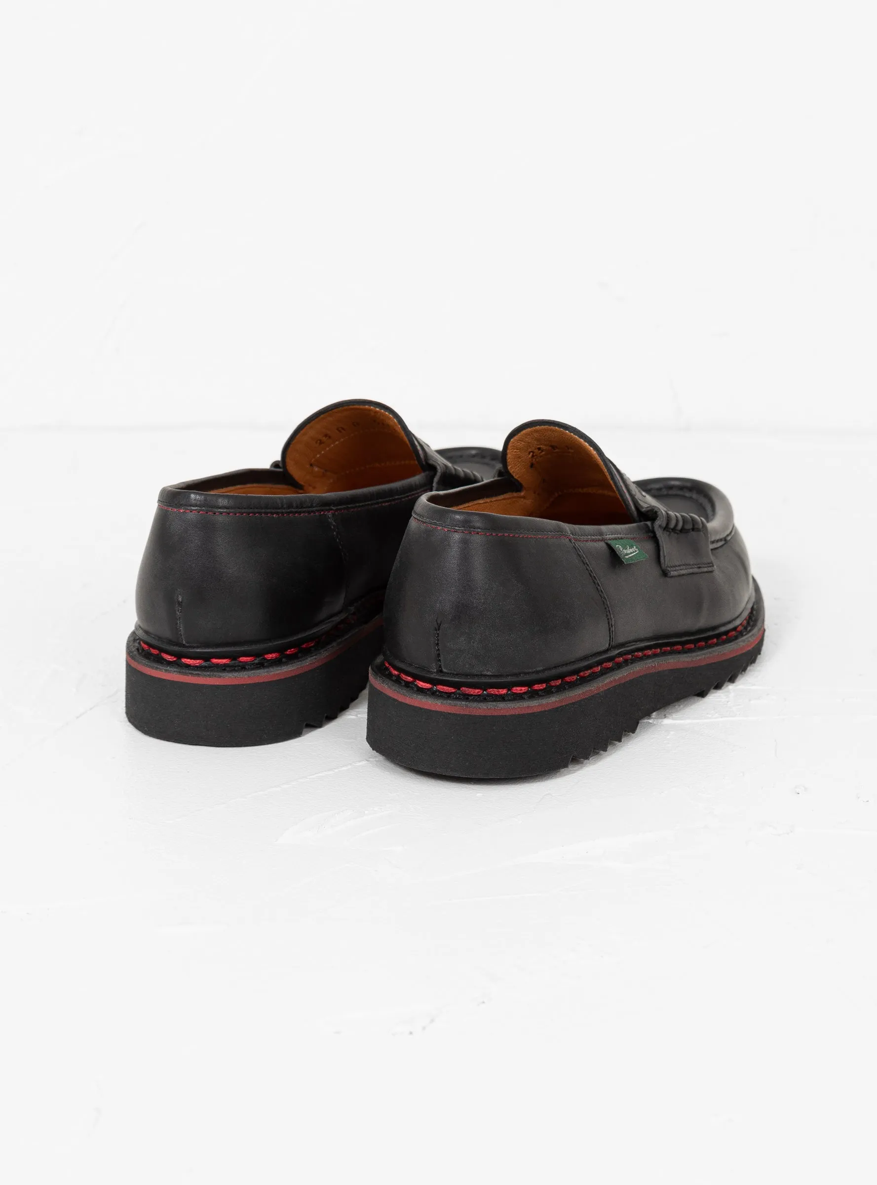 Reims Loafers Black & Red