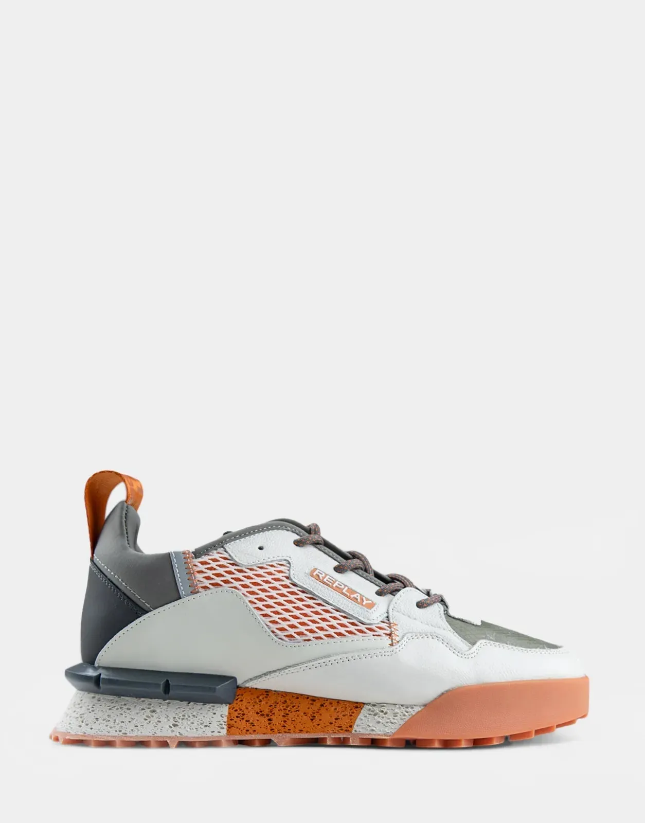 Replay Field Classic Grind Tofu/Orange Sneakers