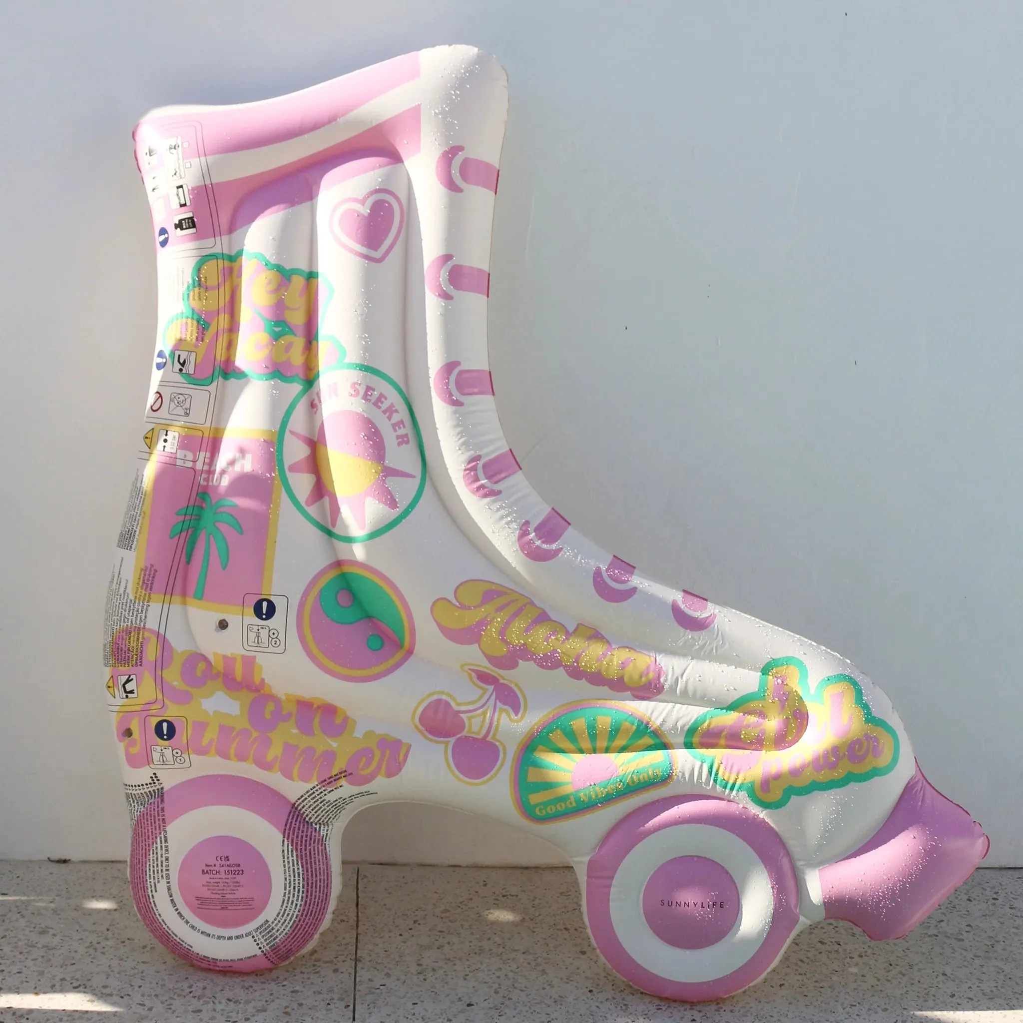 Retro Roller Skate Float