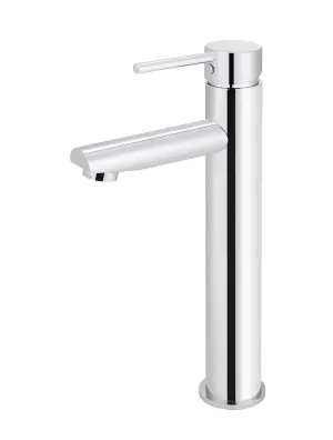 Round Tall Basin Mixer - Polished Chrome