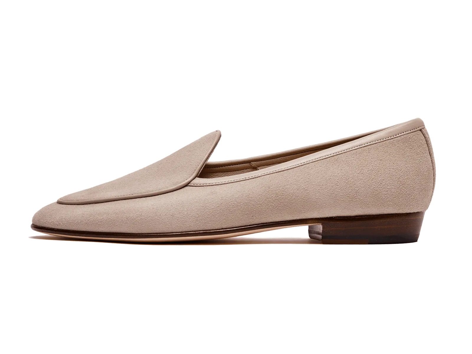 Sagan Classic Loafers in Albâtre Asteria Suede