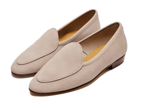 Sagan Classic Loafers in Albâtre Asteria Suede