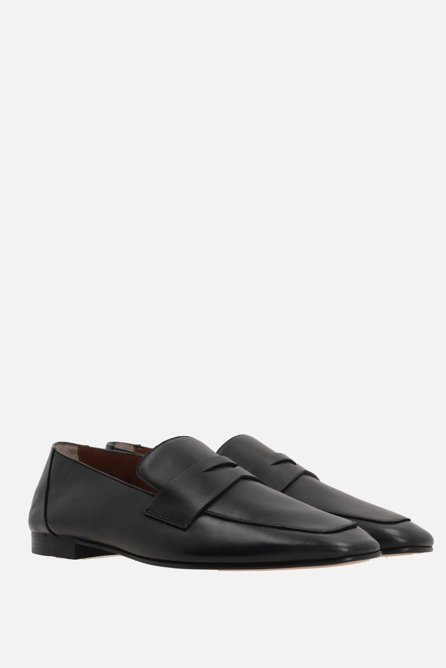 soft nappa loafers