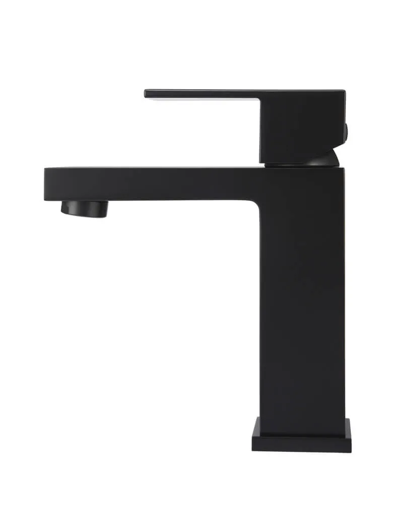 Square Basin Mixer - Matte Black