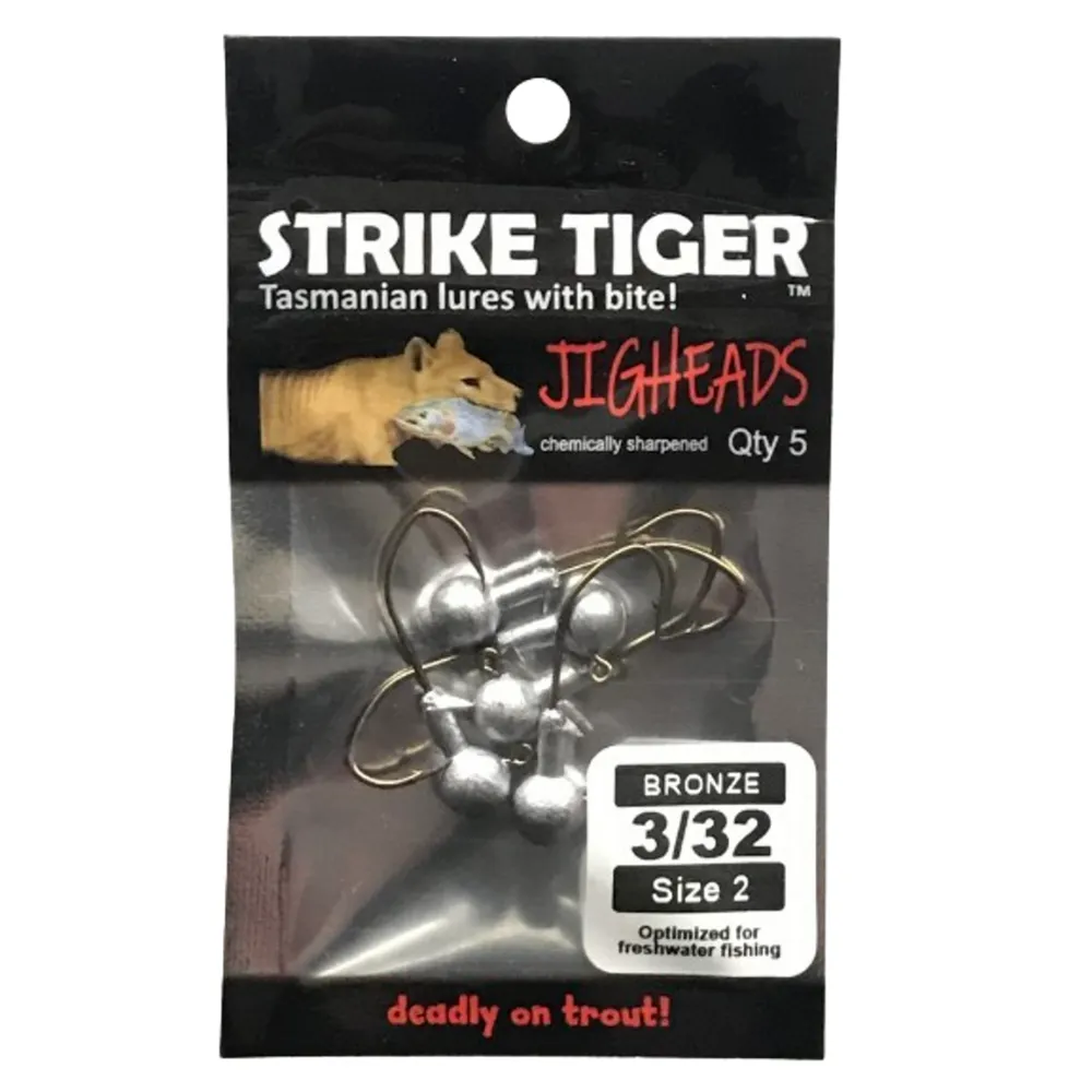 Strike Tiger Bronze Jighead