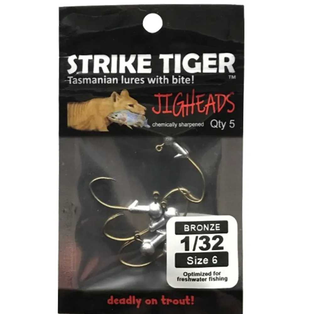 Strike Tiger Bronze Jighead