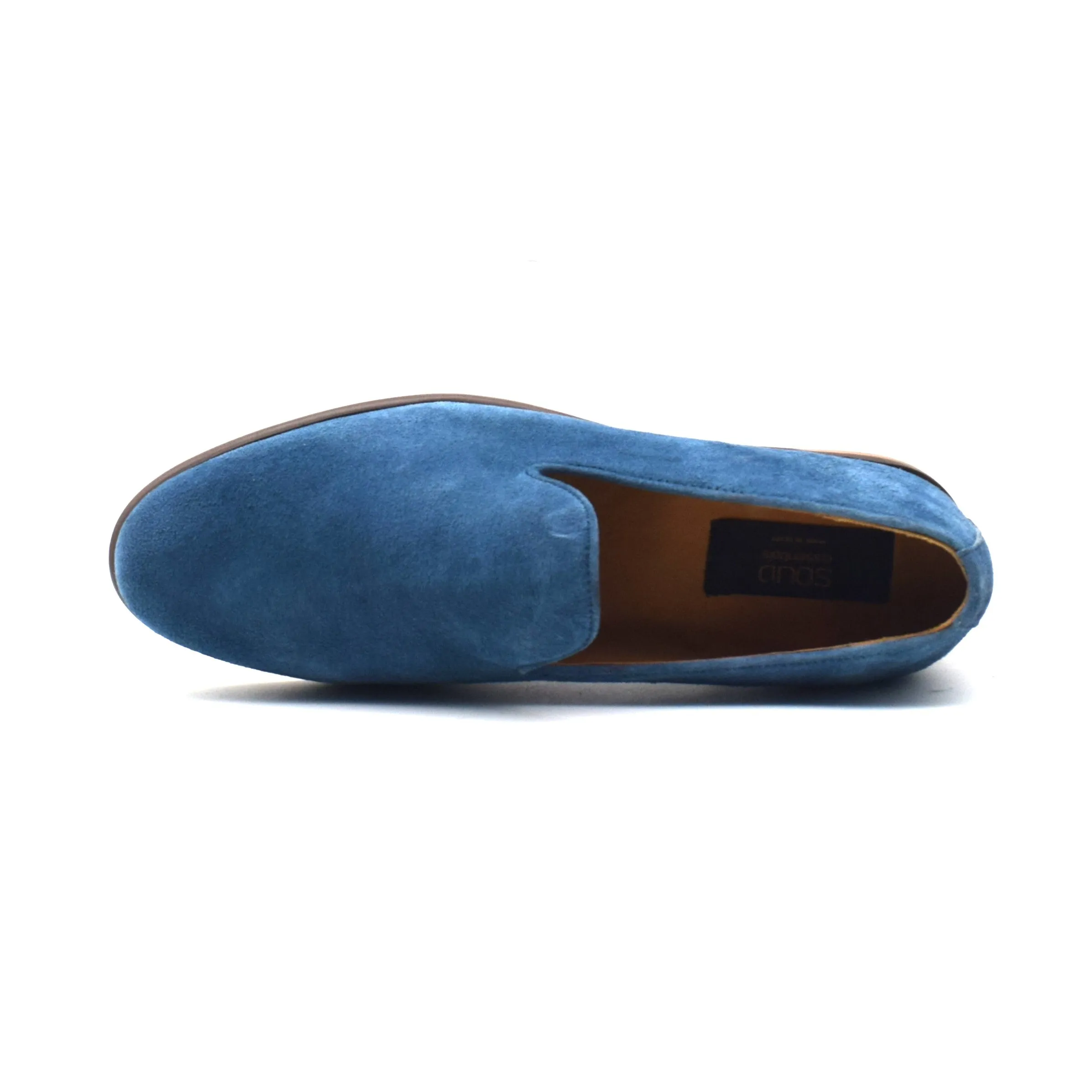 Suede Velvet Loafers In Bright Sole