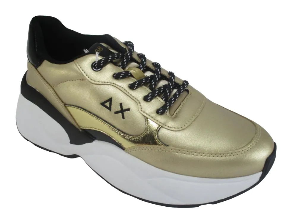 Sun68 Scarpa sneakers da donna  Dani Z29222 43 oro