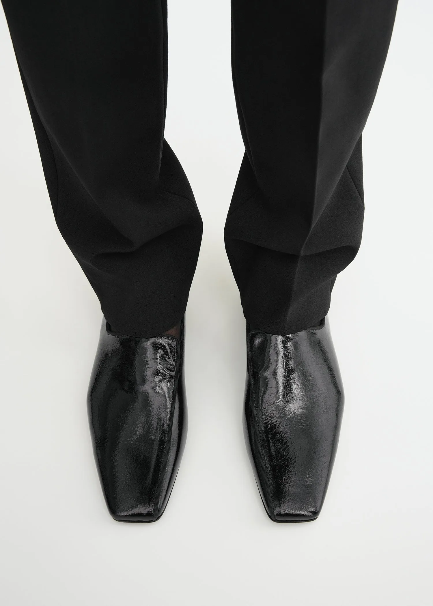 The Piped Loafer black