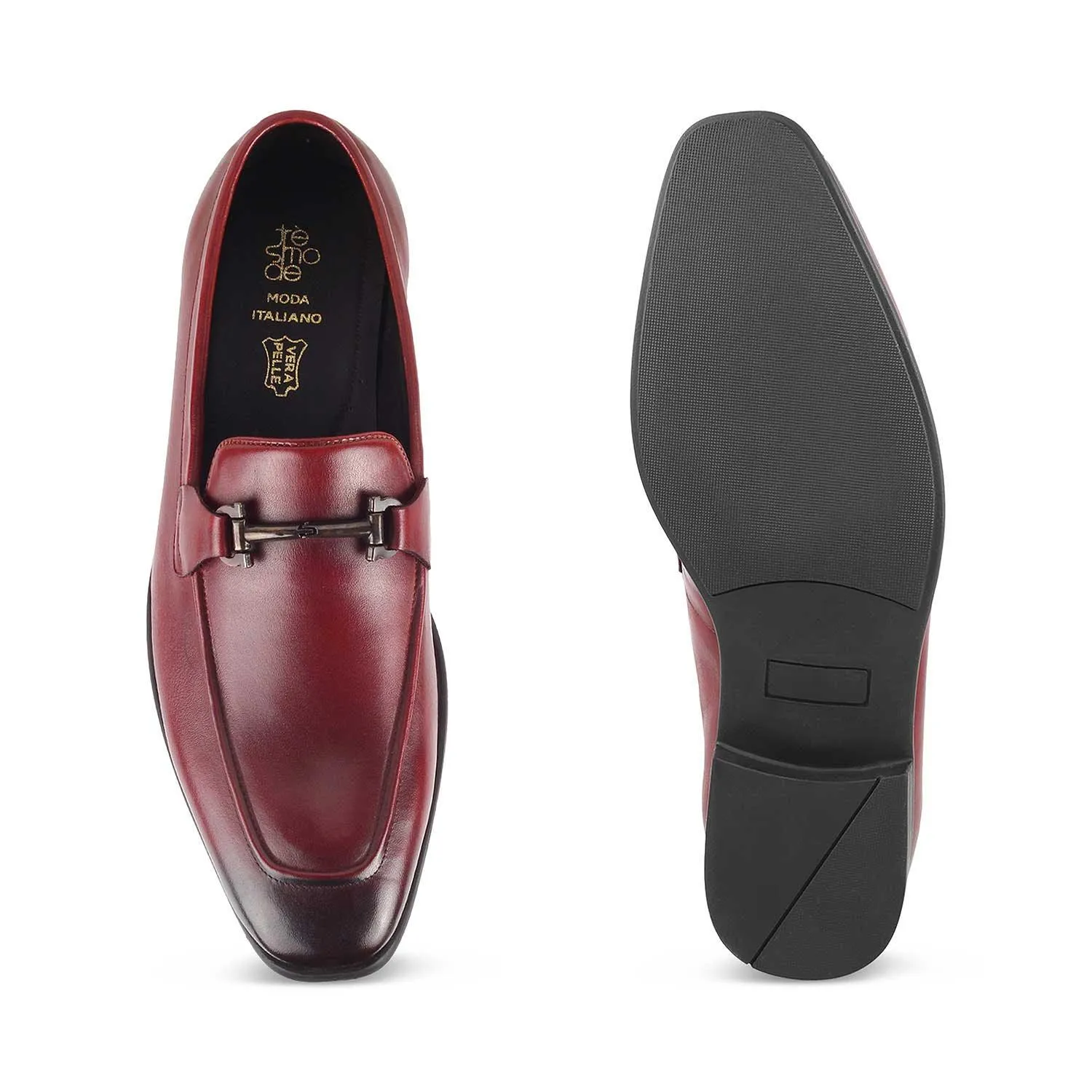 The Yobaa Tan Men's Leather Loafers Tresmode