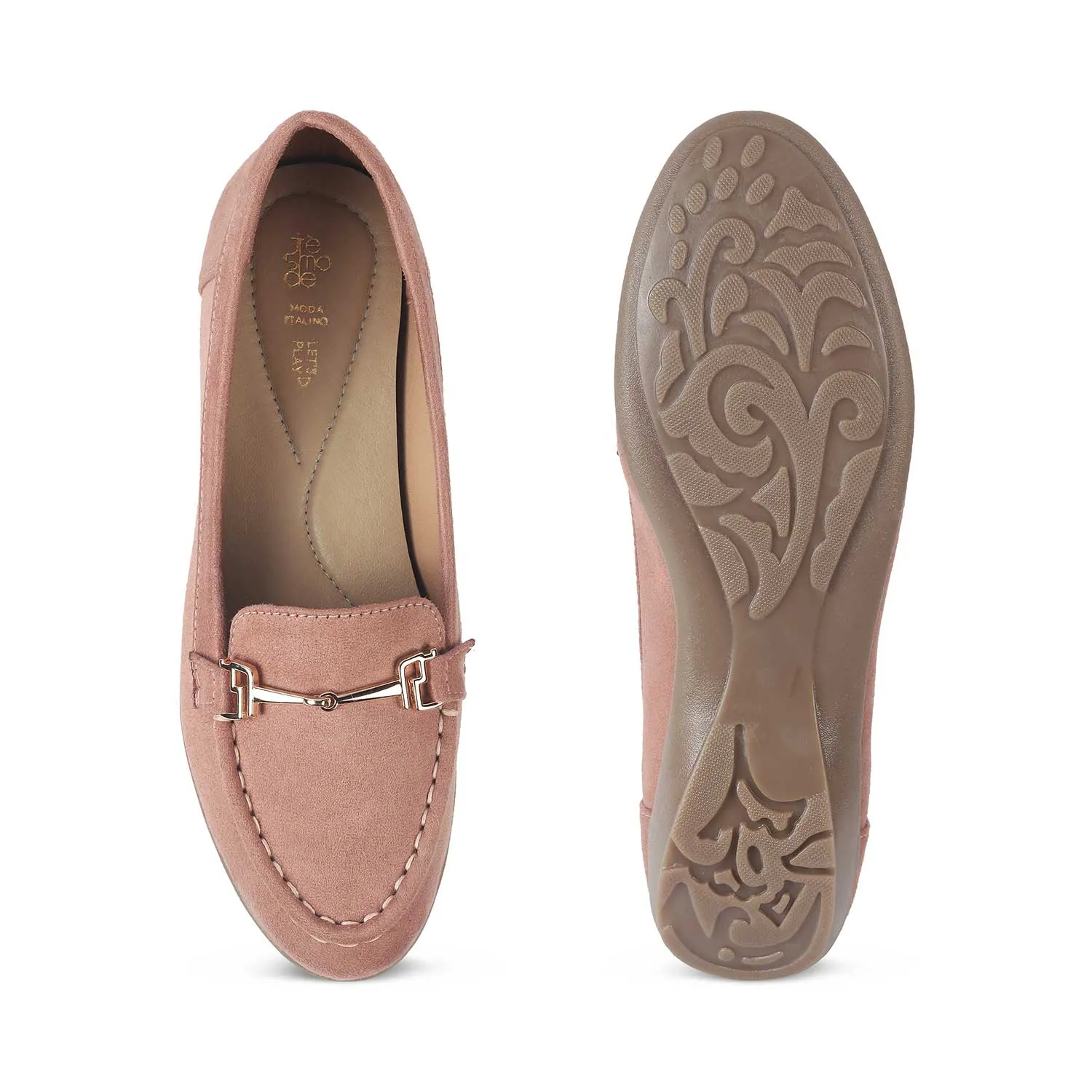 Tresmode Angie Pink Women's Casual Loafers