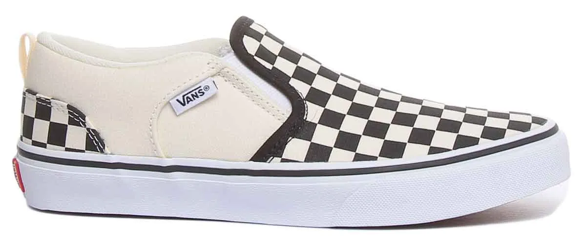 Vans Asher In Black Beije