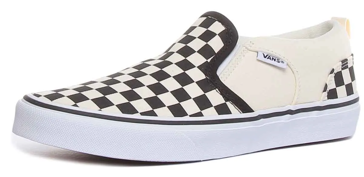 Vans Asher In Black Beije