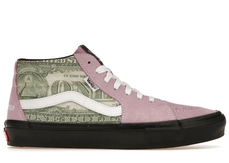 Vans Skate Grosso Mid Supreme Dollar Pink