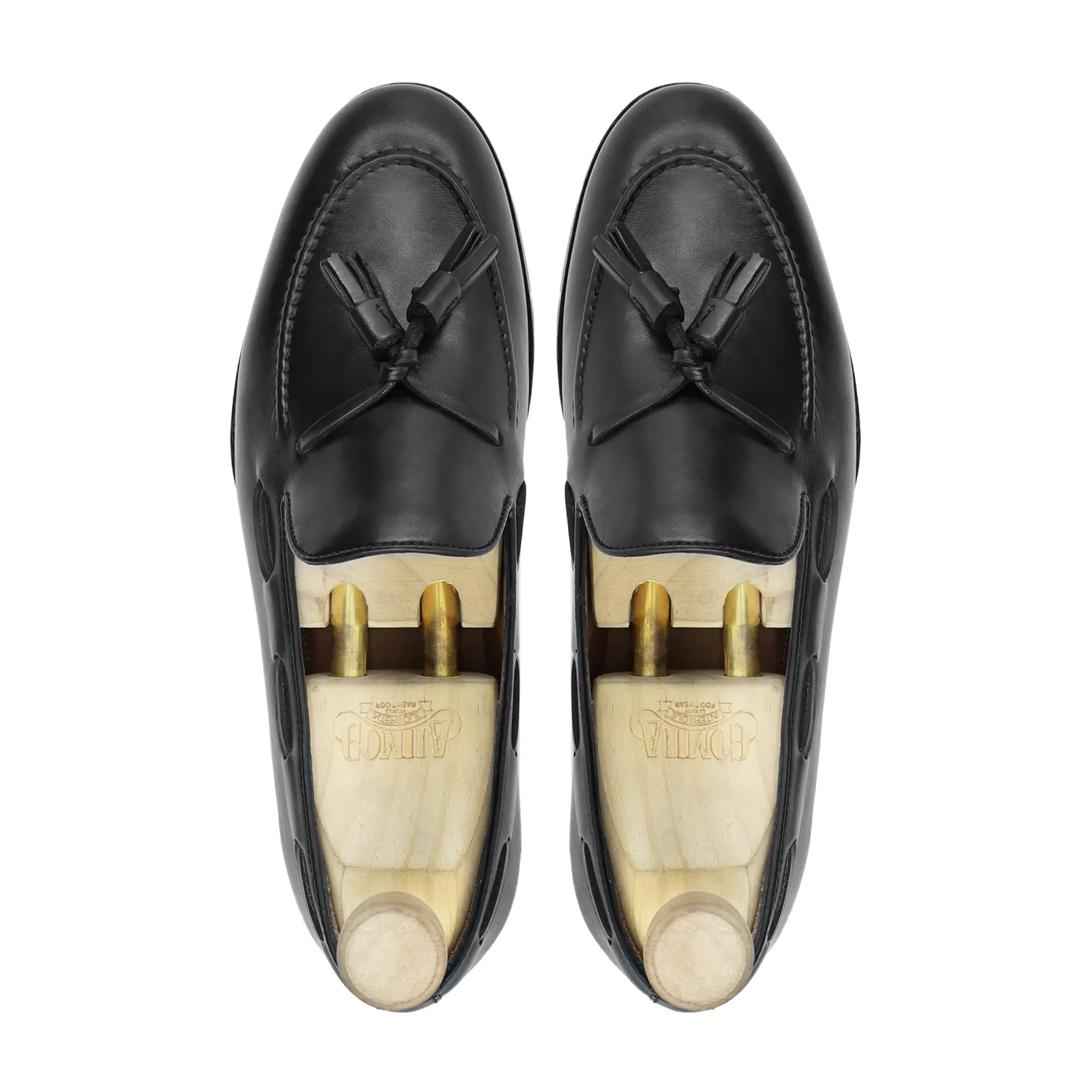 Vantaa - Men's Black Calf Leather Loafer