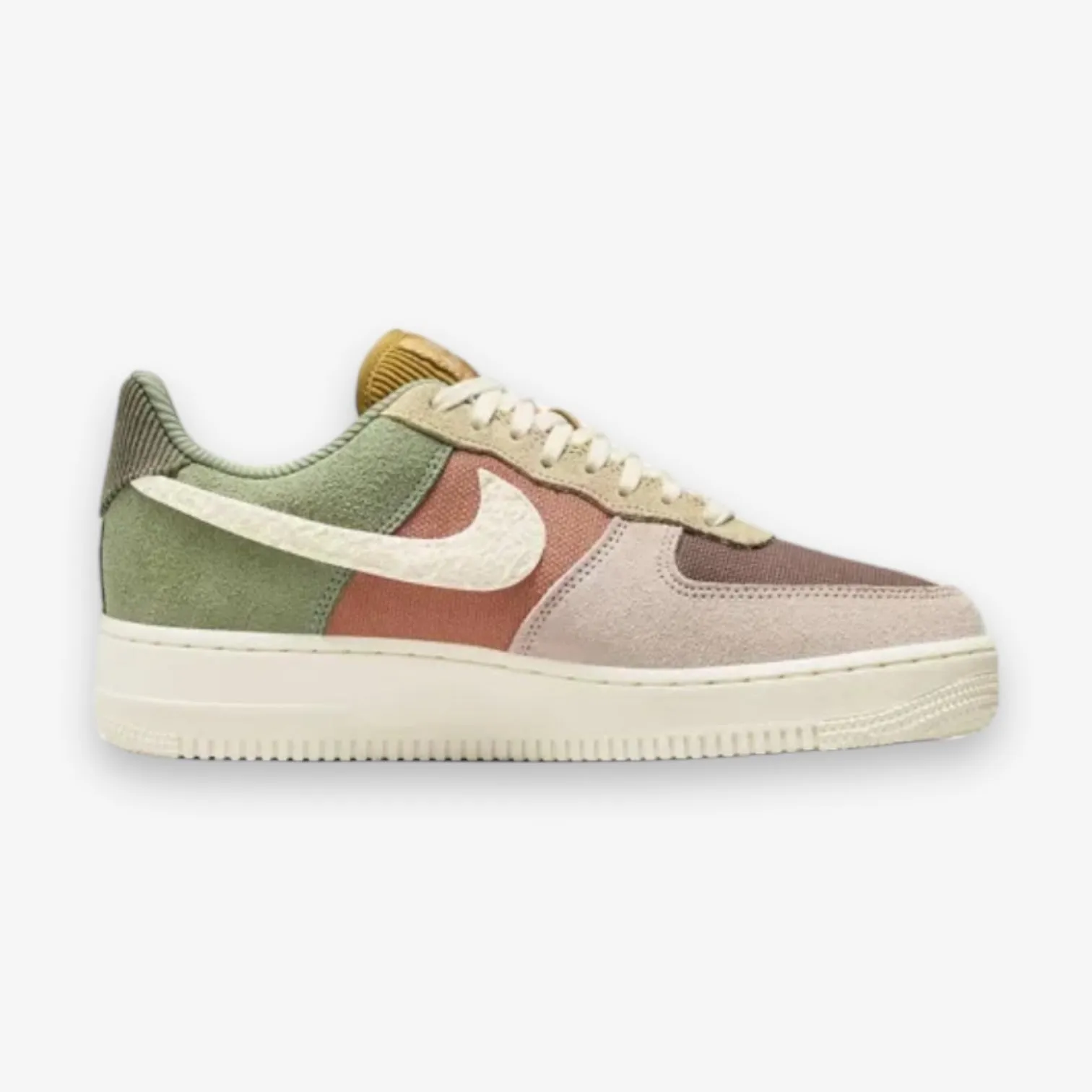 Women's Nike Air Force 1 '07 LX Oil Green Pale Ivory FZ3782-386