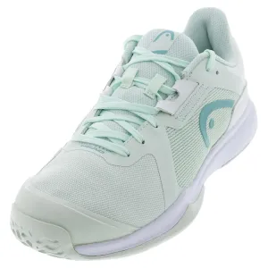 Women's Sprint Team 3.5 Tennis Shoes Aqua and White