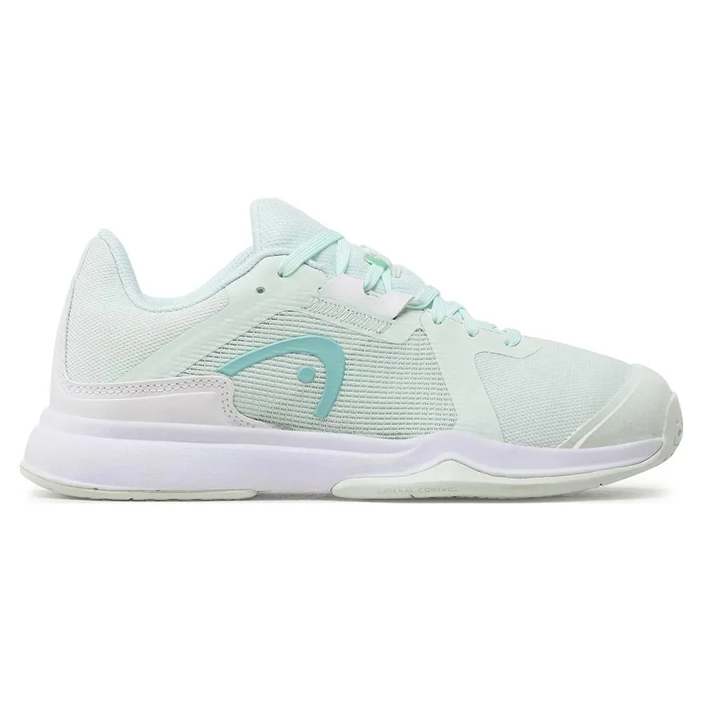 Women's Sprint Team 3.5 Tennis Shoes Aqua and White