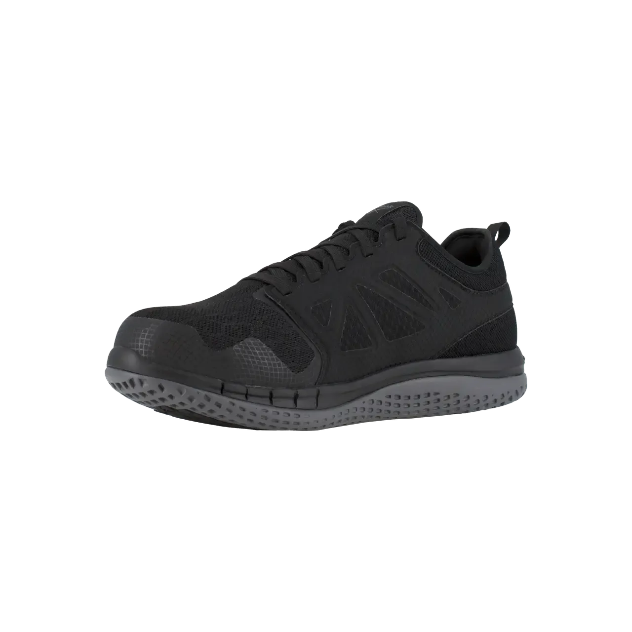 Women's Zprint Steel-Toe Athletic Work Shoe Black/Dark Gray