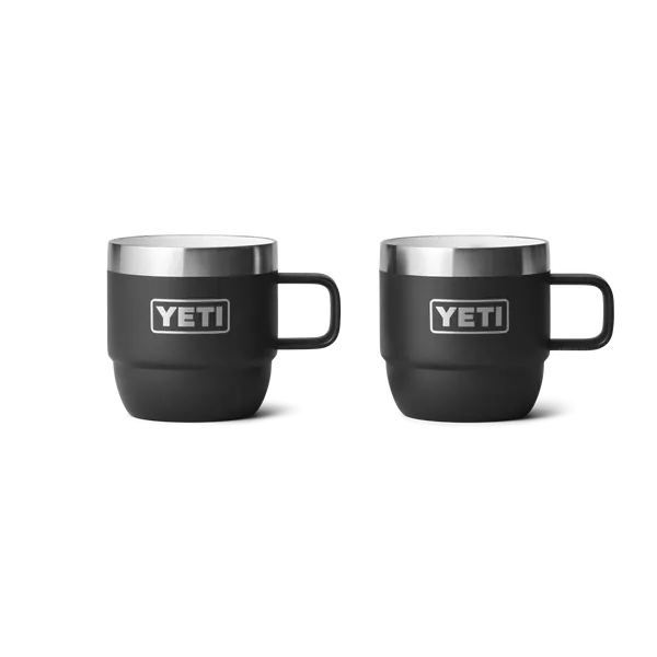 Yeti Espresso Mug 2 Pack - Black